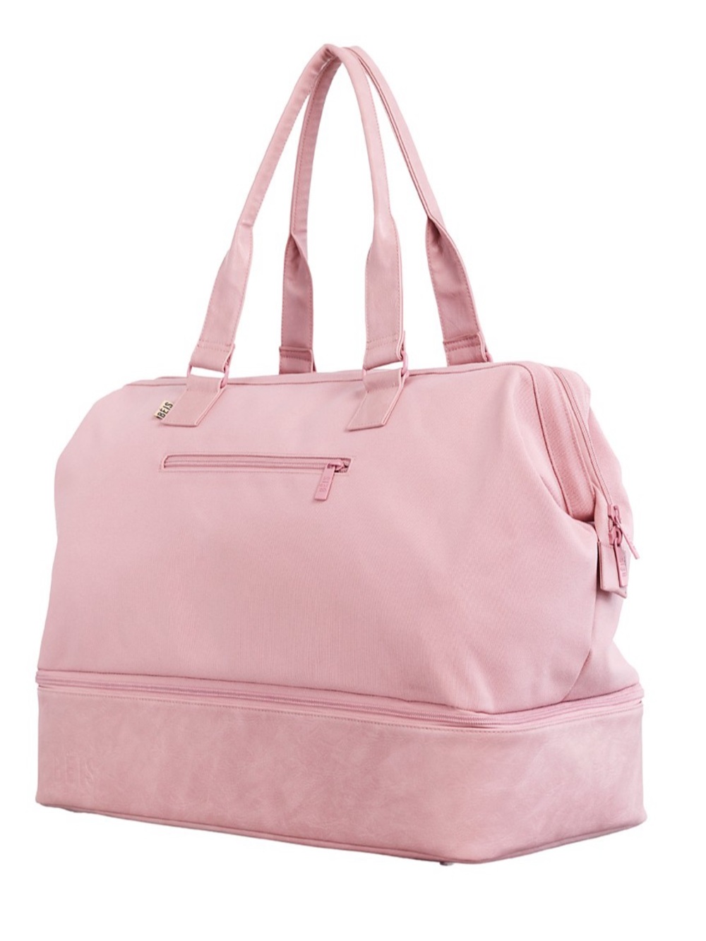 NWT Béis The Crescent Weekender in Atlas Pink